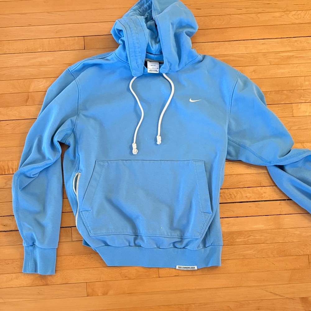 Nike Men's Turquoise Blue Pullover Hoodie S
